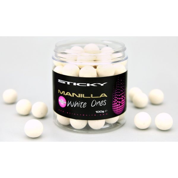 Sticky Baits Manilla White Ones Wafters