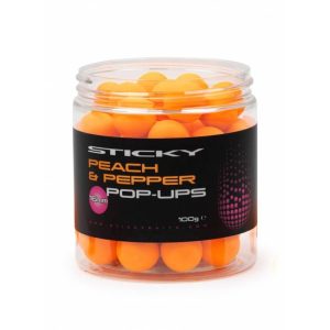 Sticky Baits Peach And Pepper Pop Ups