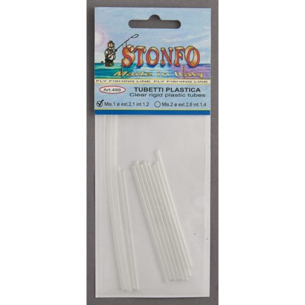 Stonfo Clear Rigid Plastic Tubes