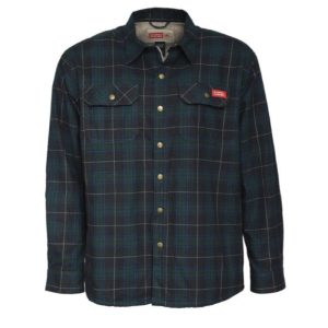 STORMY KROMER CAMP SHIRT JACK INSULATED w/ ST. CROIX EMBROIDERED LOGO – BOG
