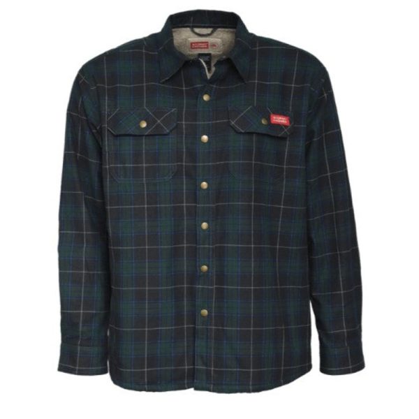 STORMY KROMER CAMP SHIRT JACK INSULATED w/ ST. CROIX EMBROIDERED LOGO – BOG