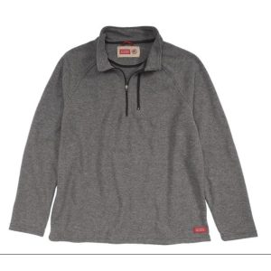 STORMY KROMER FORGE QUARTER ZIP w/EMBROIDERED ST CROIX LOGO