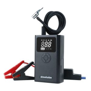 Streetwize | 4-In-1 Car Jump Starter, 800A, 5.0L Petrol/3.0L Diesel