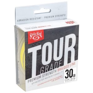 Strike King Tour Grade Braid 30lb 150m Yellow