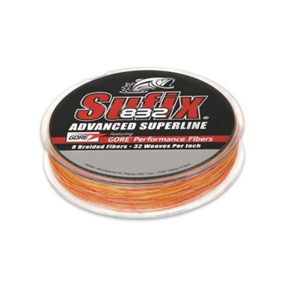 Sufix 832 Advanced Superline Braid Fire Camo – 150Yd