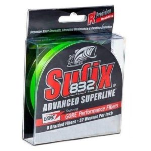 Sufix 832 Advanced Superline Braid Neon Lime – 300Yd