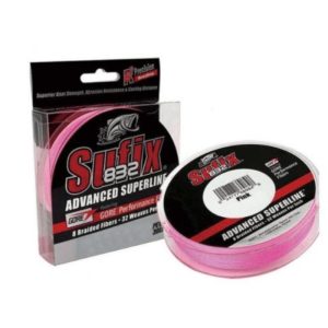Sufix 832 Advanced Superline Braid Pink – 150Yd