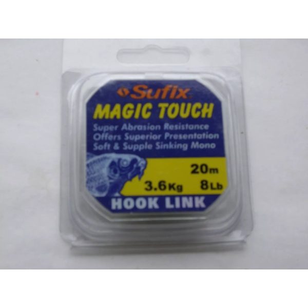 Sufix Magic Touch 6lb 20m (THREE PACK 60m total)