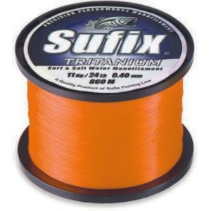 Sufix Tritanium 1/4lb Surf & Salt Monofilament