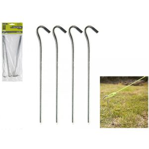 Summit | Steel Hook Pin Peg | 23cm | Pack of 4