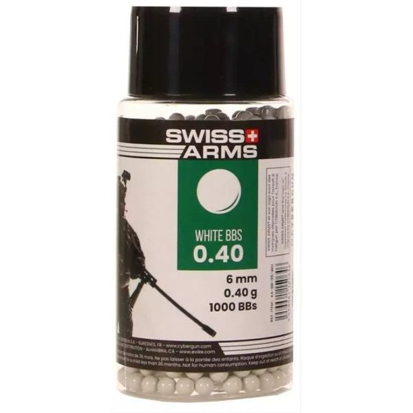 Swiss Arms | White BBs | 1000 Balls
