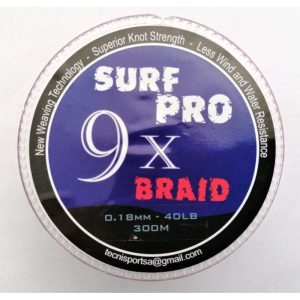 Tecni Perline Surf Pro 9X Braid 300m
