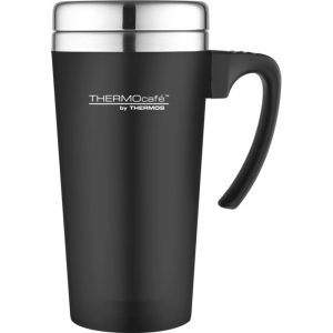 Thermos | Soft Touch Travel Mug | 420ml | Black