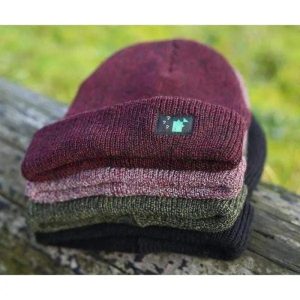 THINKING ANGLERS BEANIE ANTIQUE BURGUNDY