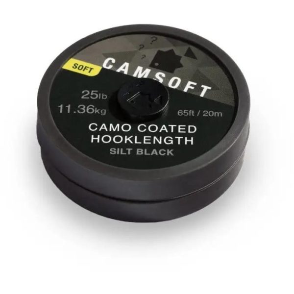 Thinking Anglers Camsoft Hooklength Camo Silt Black