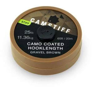 Thinking Anglers Camstiff Hooklength Gravel Brown – D