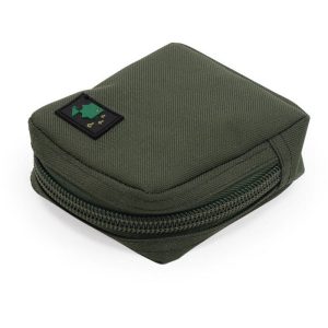 Thinking Anglers Olive Solid Zip Pouch Medium
