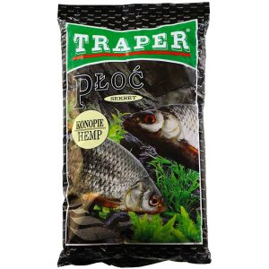 Traper Ploc Roach Hemp Black Groundbait 1 KG
