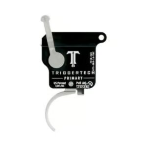 TriggerTech | Rem 700 Primary Curved Trigger Single Stage Stainless Steel/Black