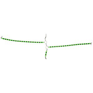 Tronixpro Beaded Spreader Black and Green | 8mm
