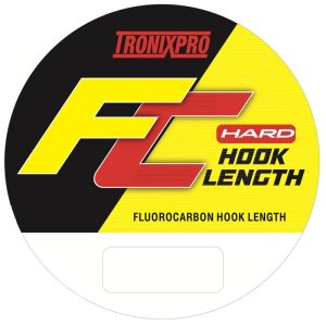 Tronixpro Fluorocarbon Hook Length – Hard | 50m | Clear