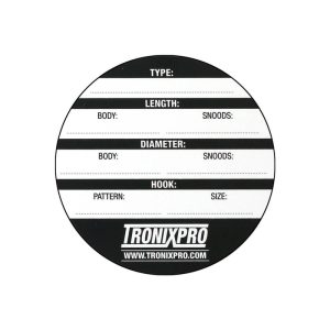 Tronixpro Rig Winder Labels | 6.5cm | 50 Per Pack