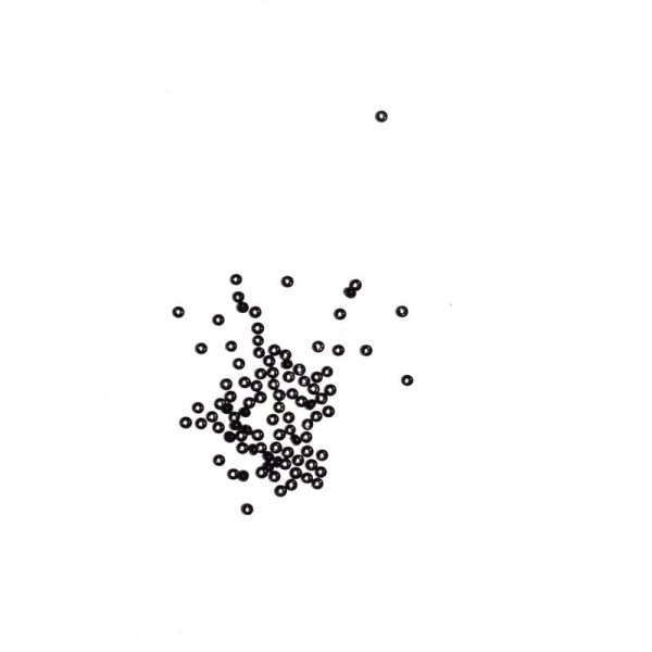 Tronixpro Seed Beads Black | 1.5mm | 200 Per Pack