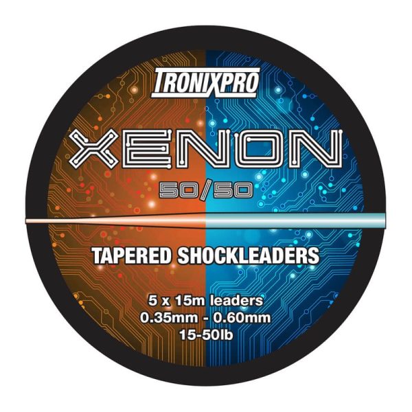Tronixpro Xenon Tapered Leaders 50/50