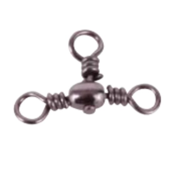 Tsunami | Black Three Way Swivel |