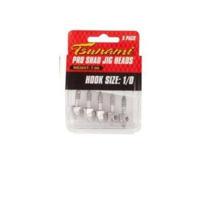 Tsunami Pro Shad | Jig Heads Size | 1/0