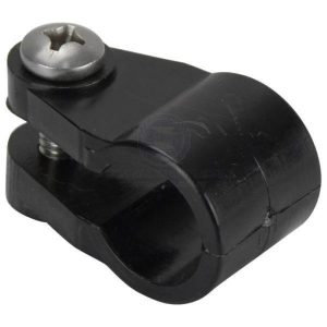 Tube Clamp 25mm Black With Nut