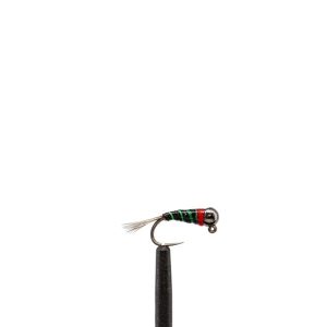 Tungsten Bead Perdigon Jig – Black