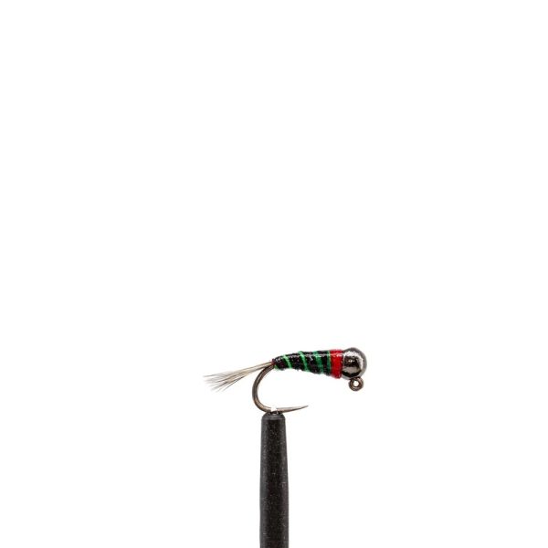 Tungsten Bead Perdigon Jig – Black