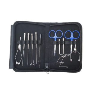 Turrall Fly Tying Starter Tool Kit With Case