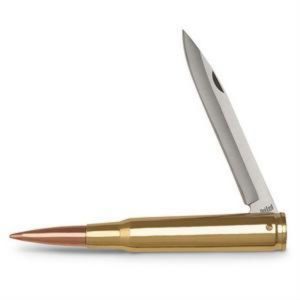 United Cutlery | .50 Cal. Bullet Folding Knife | Spring Assisted Knife