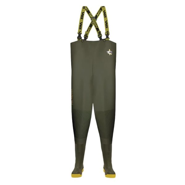 Vass 740E SuperNova Heavy Duty PVC Chest Wader with Knee-reinforcement