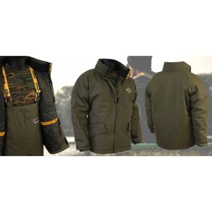 Vass Team Vass 175 Winter Lined Jacket Khaki Green