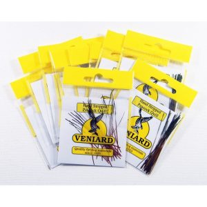 Veniard Hand Stripped Peacock Quills