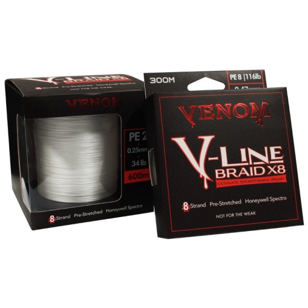 Venom V-Line 8 Strand Braid 300M
