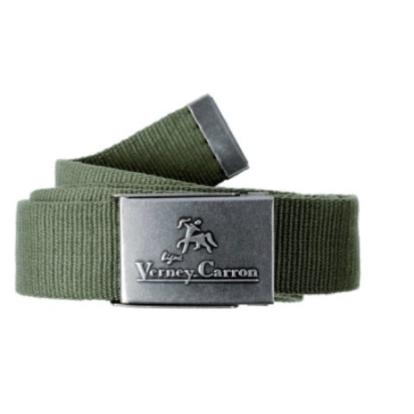 Verney Carron | Canvas Belt | Green Khaki