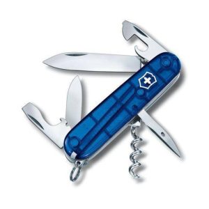 Victorinox Spartan Blue Trans Knife | Spring Assisted Knife