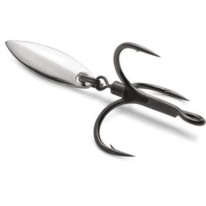 VMC Bladed Treble Hook Black Nickle