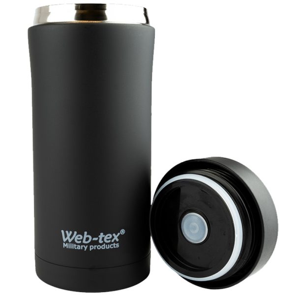 Web-Tex Ammo Pouch Flask 330ml Black