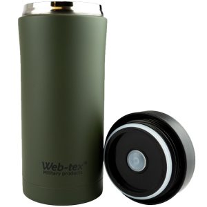 Web-Tex Ammo Pouch Flask 330ml Green