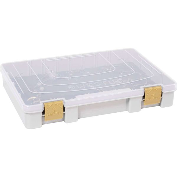 Westin | W3 Rig Box | Grey/Clear | 28×19.5×4.5cm
