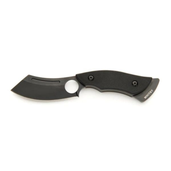 Whitby | KEER Outdoor/Camping Sheath Knife (3″) | Black G10