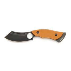 Whitby | KEER Outdoor/Camping Sheath Knife (3″) | Tan G10