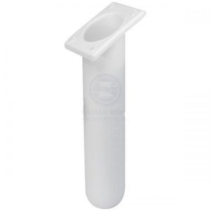 White Rod Holder Square Top 30Deg