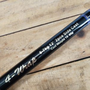 Wilson 4 Wrap 12′ 5-7Kg Side Cast 2 Pc Surf Rod