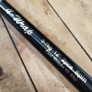 Wilson 4 Wrap 12′ 5-7Kg Spin 2 Pc Surf Rod